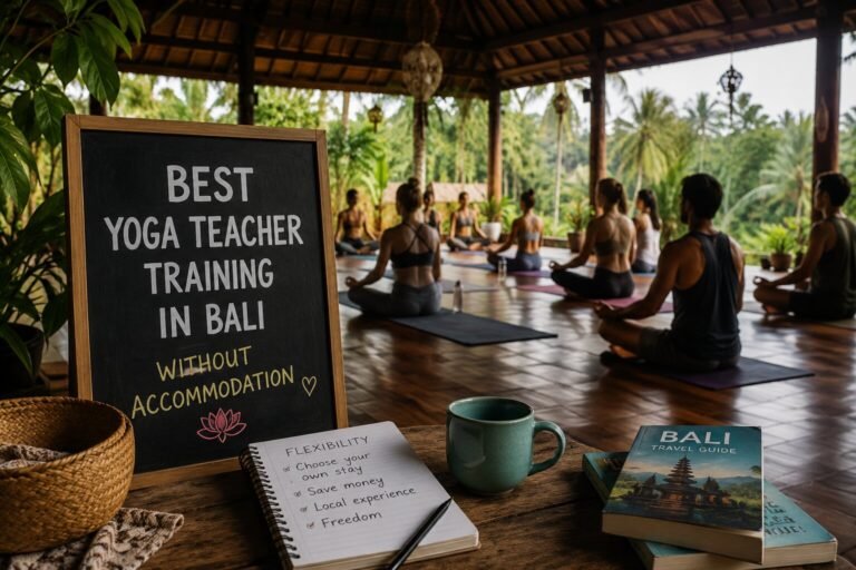 Best Yoga Teacher Training in Bali Without Accommodation (2026 Guide)